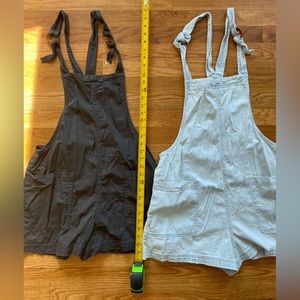 Aerie short overalls size medium- selling as a pair